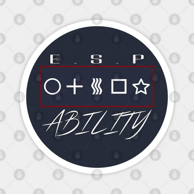 ESP Ability Magnet by Report All Ghosts-Merch